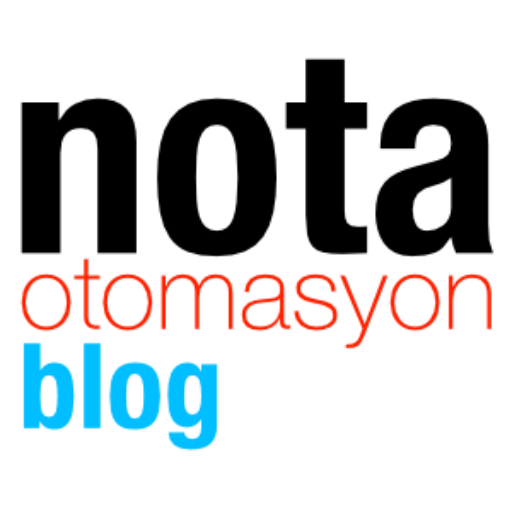 Nota Otomasyon Blog